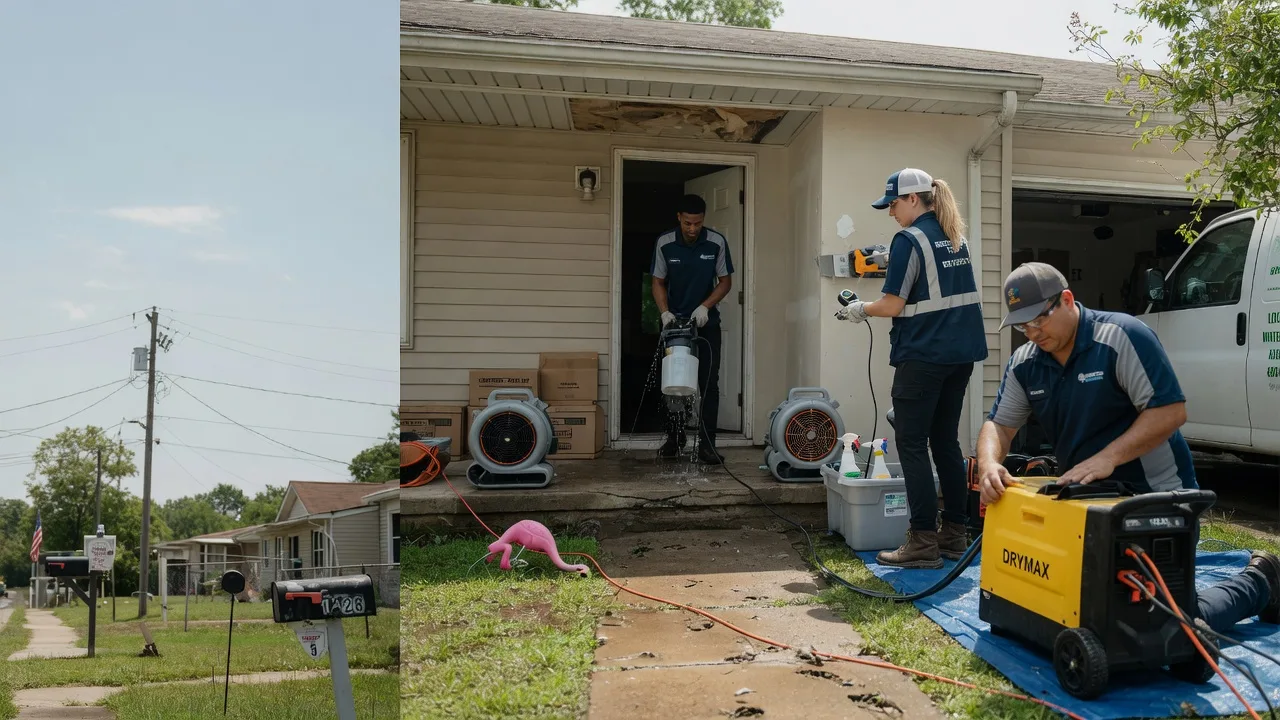 Storm Damage Water Removal in Pittsville, WI near me